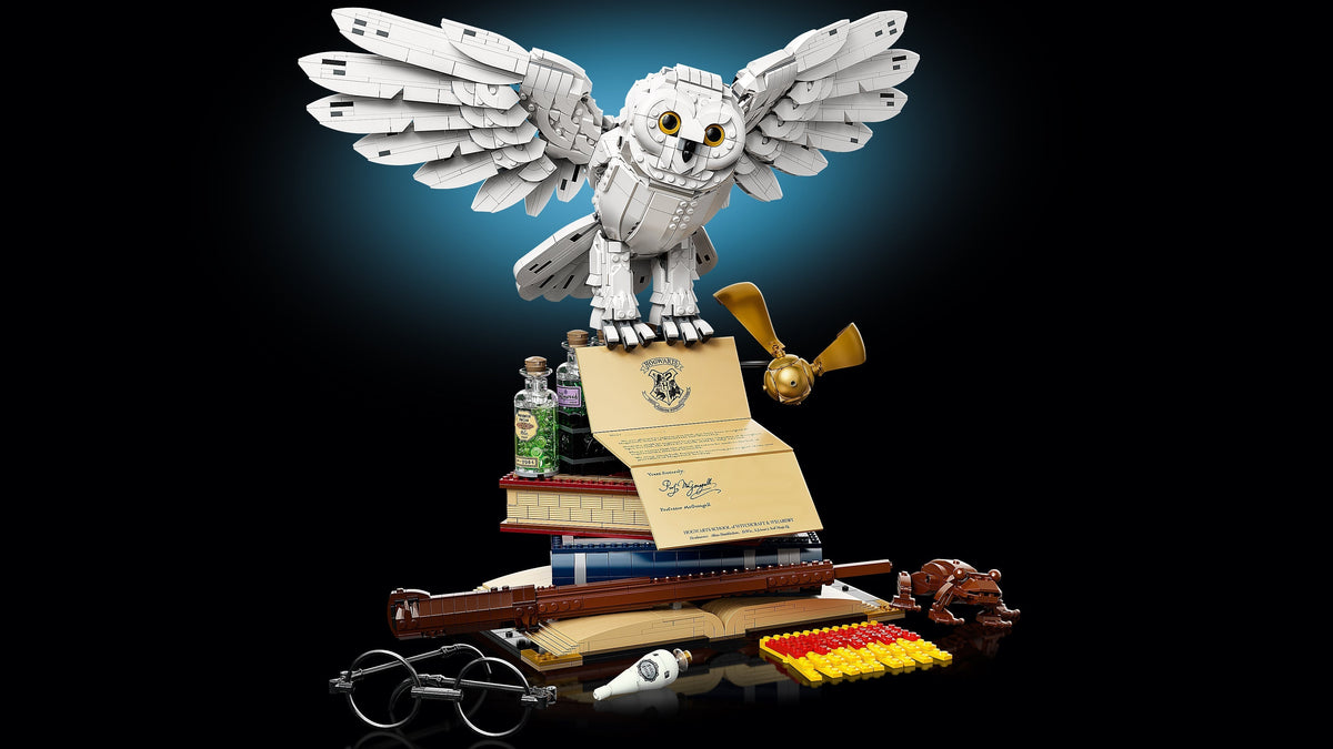 LEGO® Harry Potter™ 76391 Hogwarts™ Ikonen – Sammler-Edition im Check: Ein Regal voller Magie