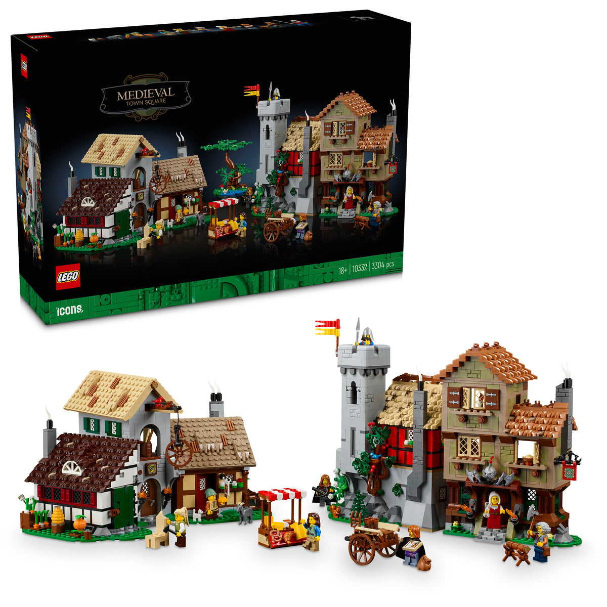 LEGO® Icons Mittelalterlicher Stadtplatz (10332)
