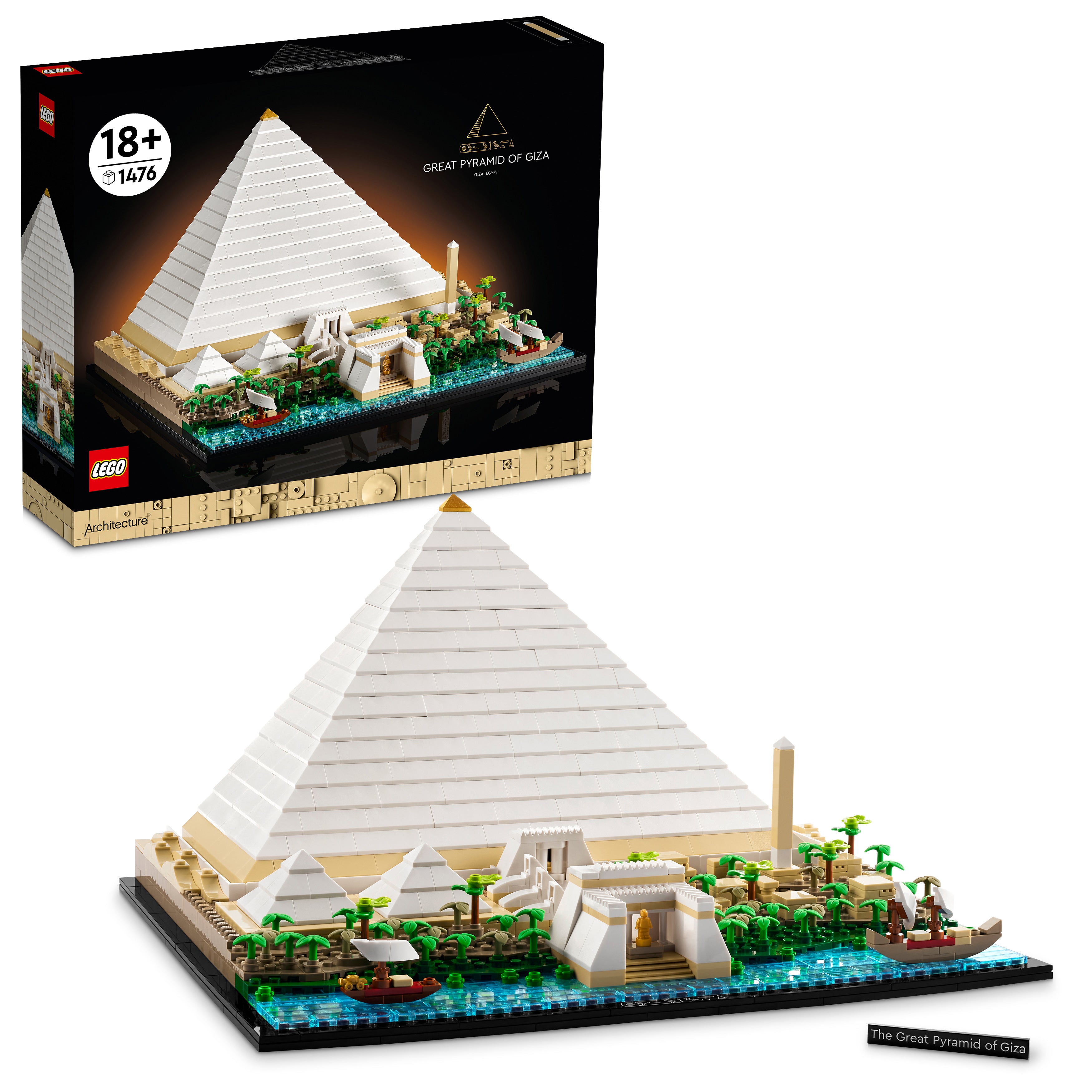 LEGO Architecture Cheops-Pyramide (21058) – Set neu und versiegelt