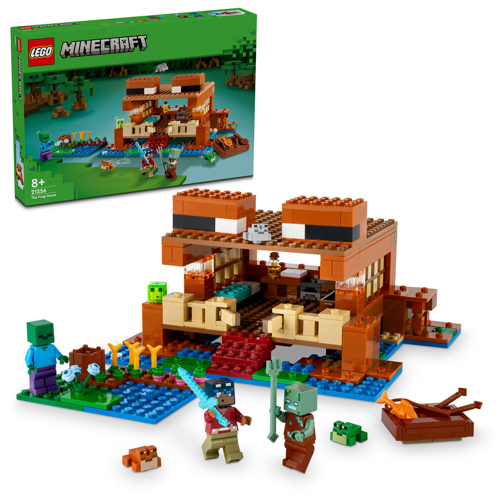 LEGO Minecraft Das Froschhaus (21256) – Set neu und versiegelt
