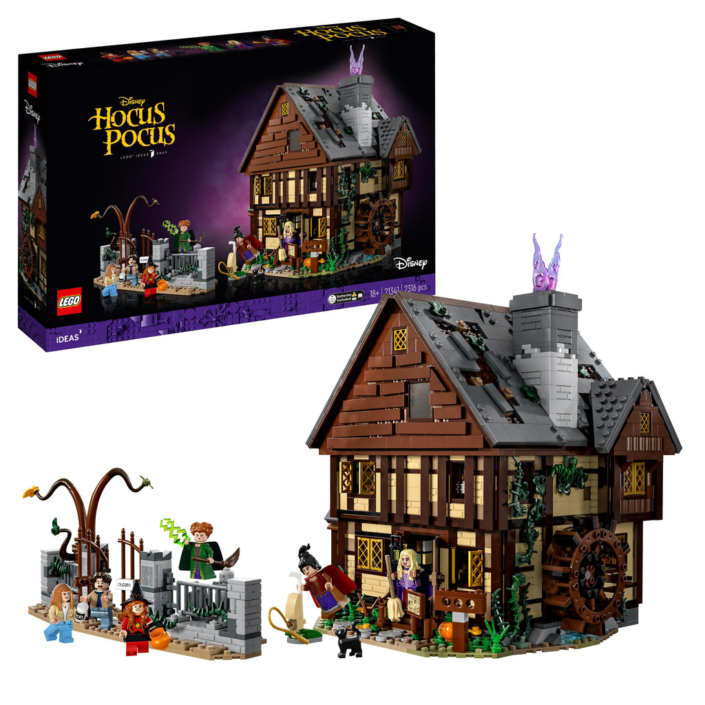 LEGO Ideas Disney Hocus Pocus: Das Hexenhaus der Sanderson-Schwestern (21341) – Set neu und versiegelt
