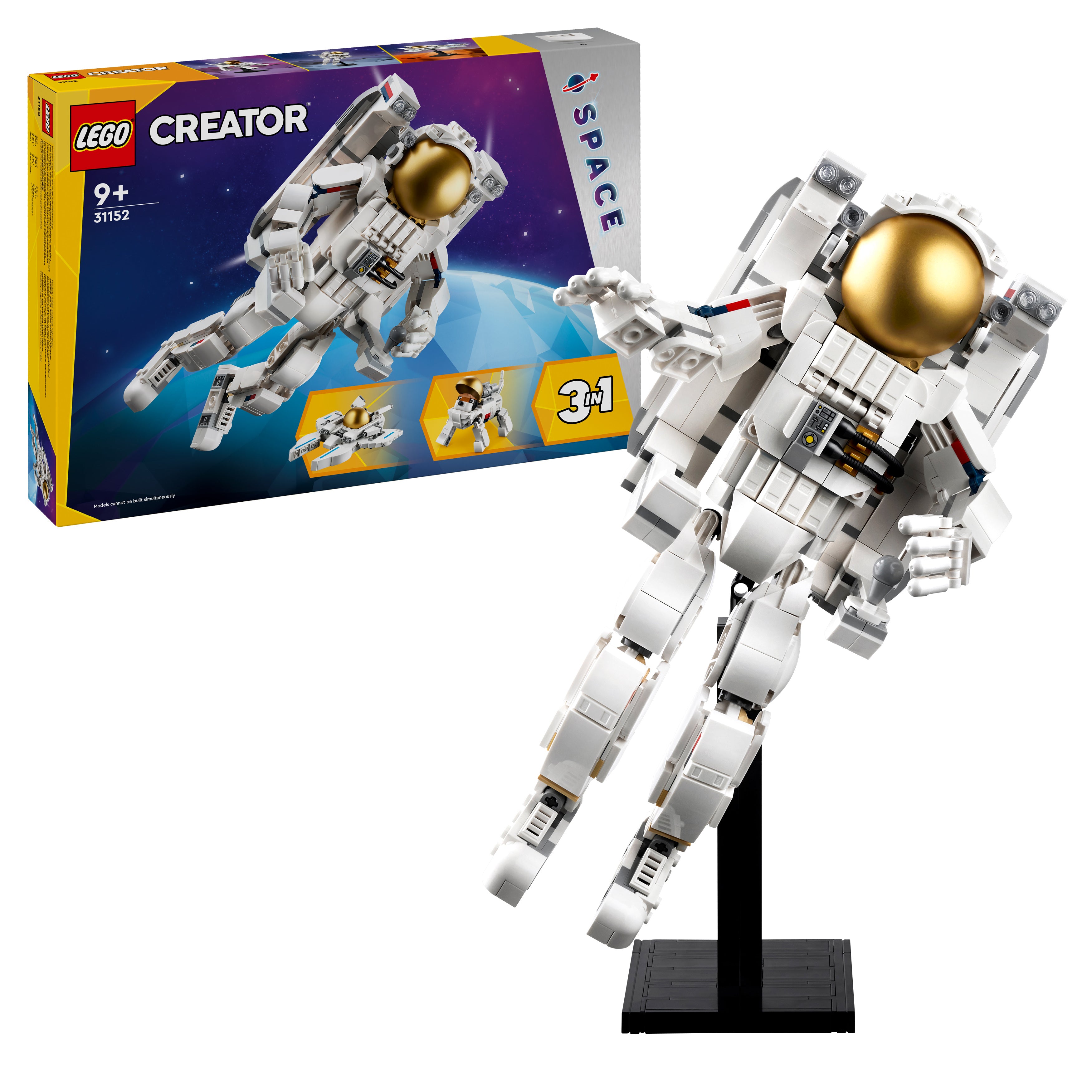LEGO Creator 3-in-1 Astronaut im Weltraum (31152) – Set neu und versiegelt