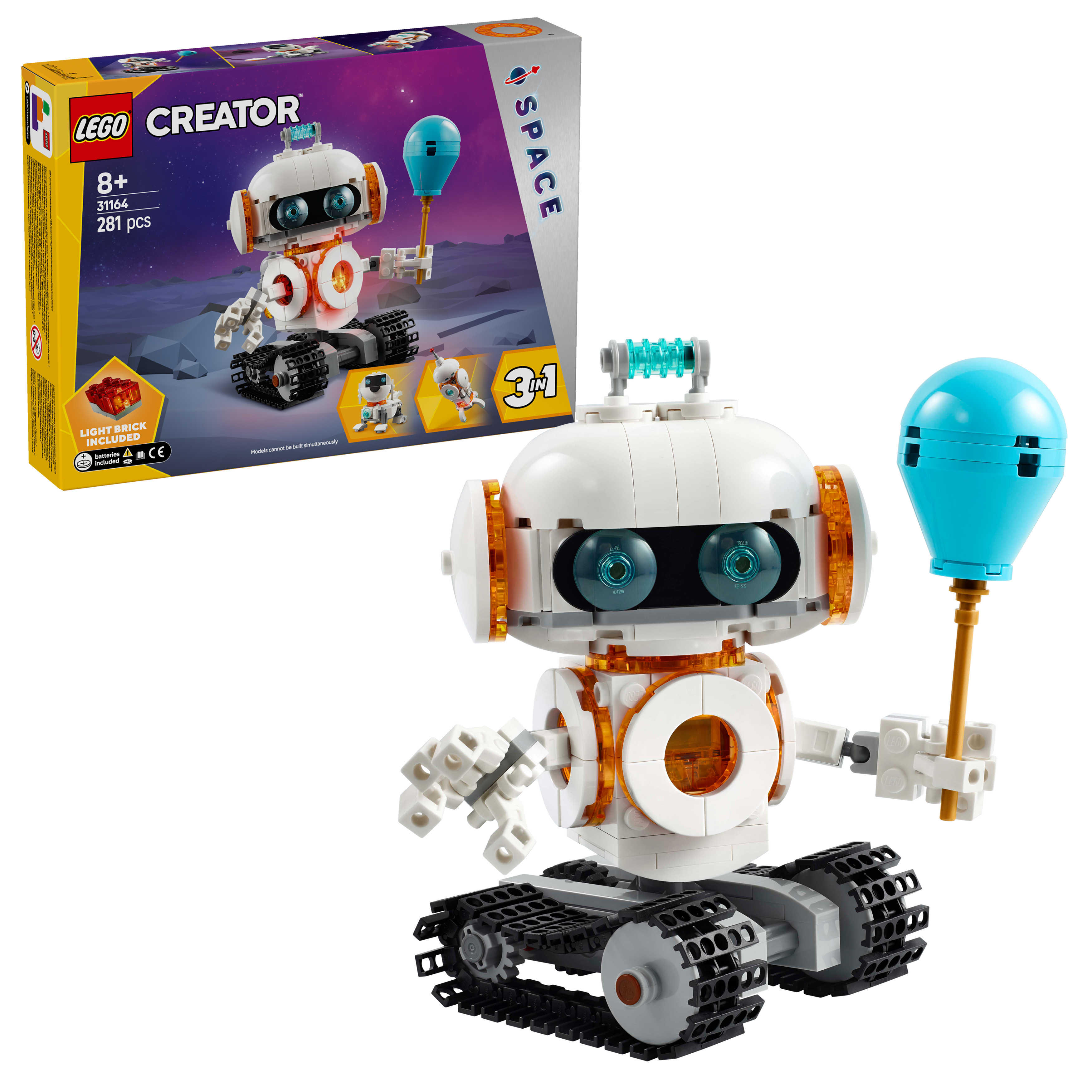 LEGO Creator 3-in-1 Weltraum-Roboter (31164) – Set neu und versiegelt