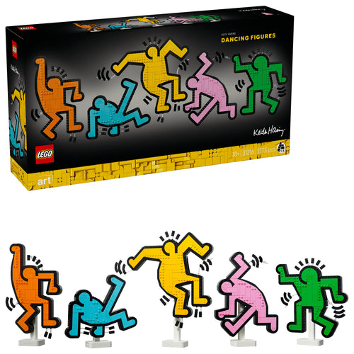 LEGO® Art Keith Haring – Tanzende Figuren (31216)