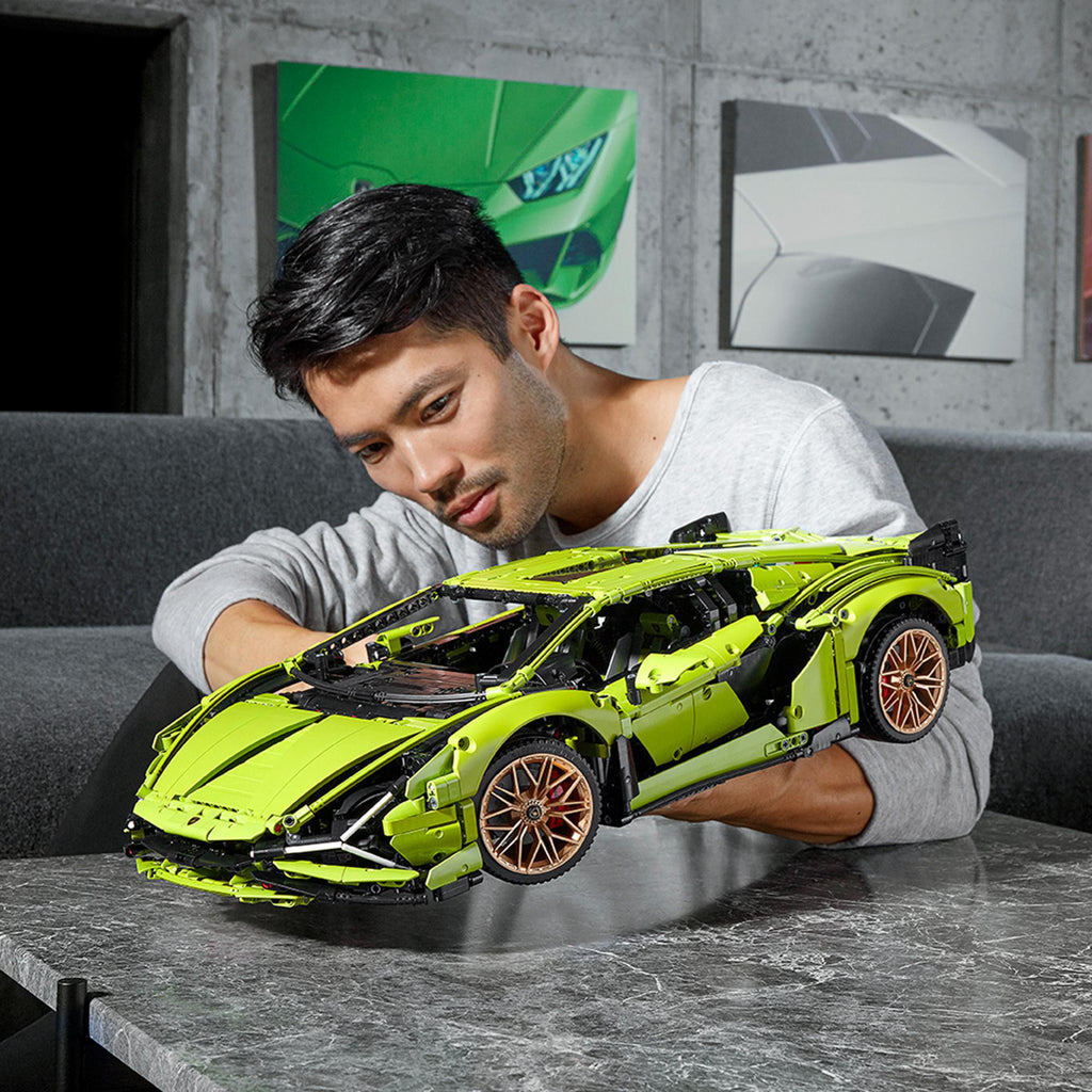 LEGO Technic Lamborghini Sián FKP 37 (42115) – Originalverpackung, Ansicht 2