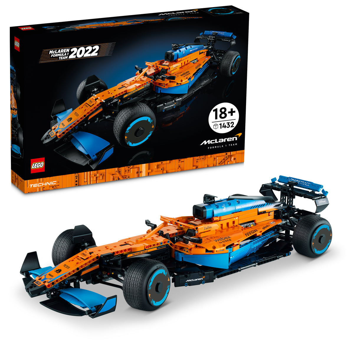 LEGO Technic McLaren Formel 1 Rennwagen (42141) – Set neu und versiegelt