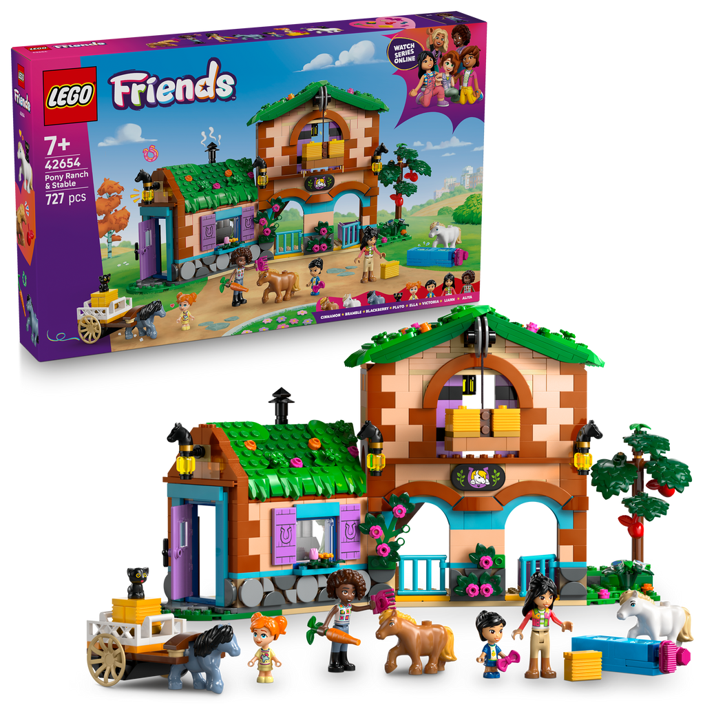 LEGO Friends Ponyhof & Stall (42654) – Set neu und versiegelt