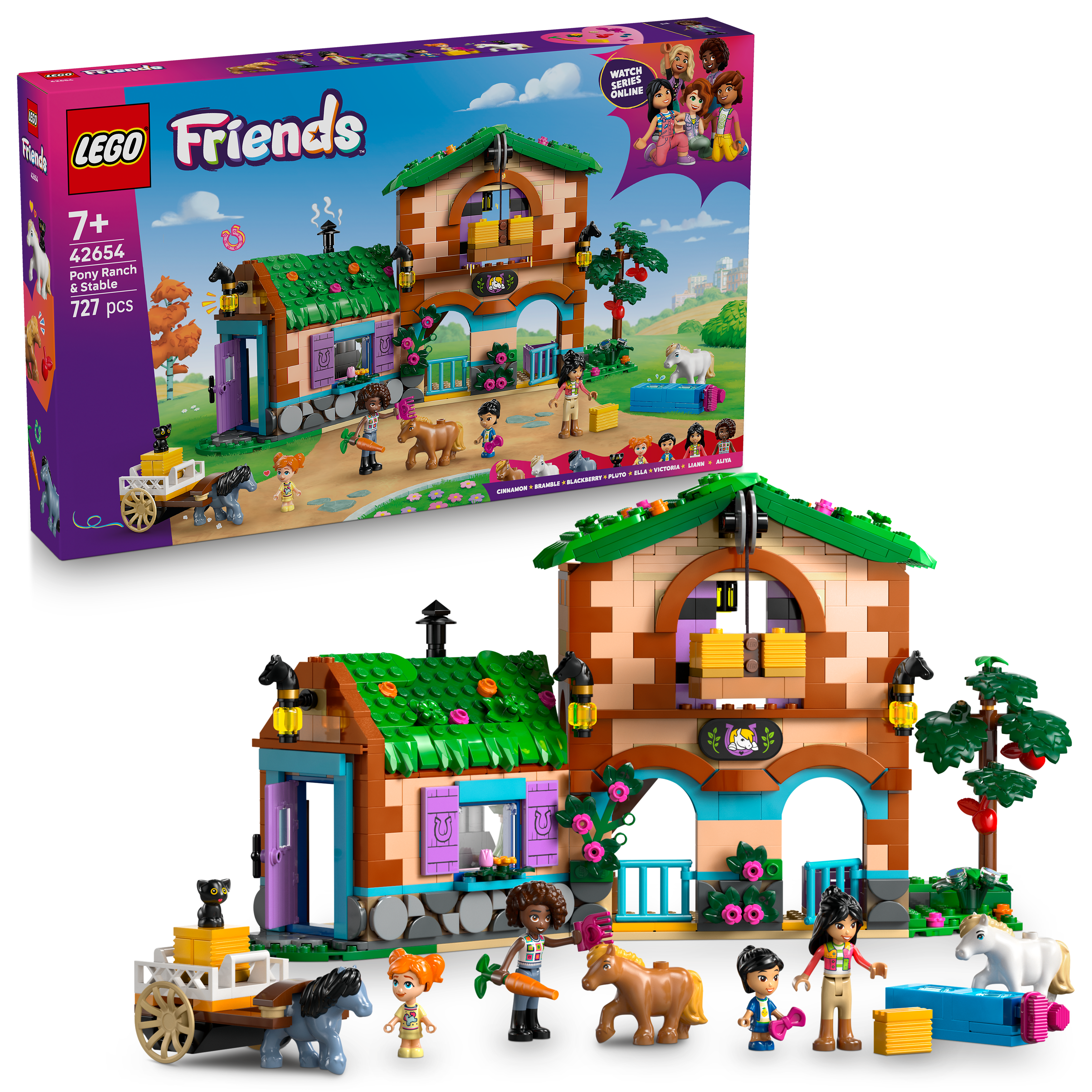LEGO Friends Ponyhof & Stall (42654) – Set neu und versiegelt