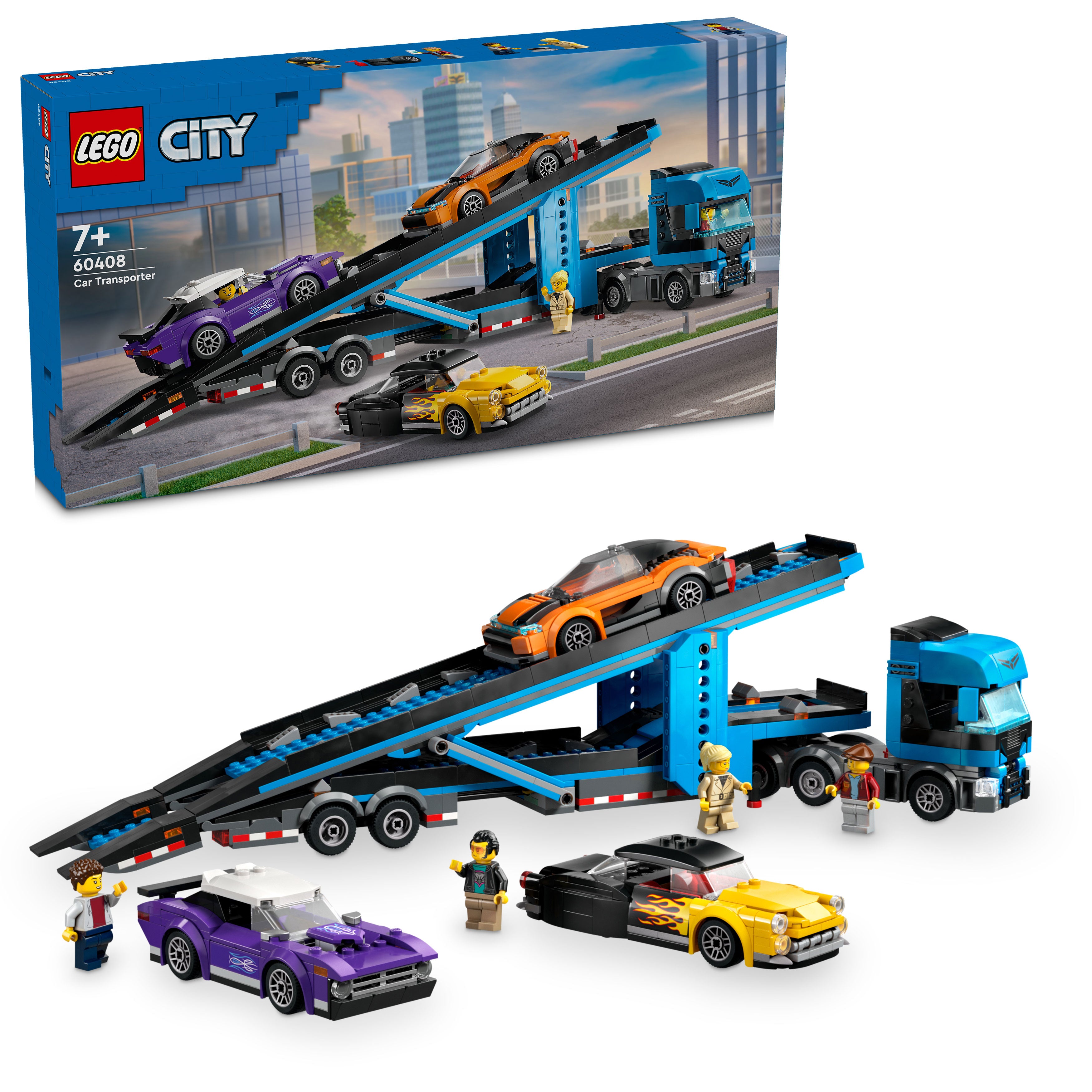 LEGO® City Autotransporter mit Sportwagen (60408)