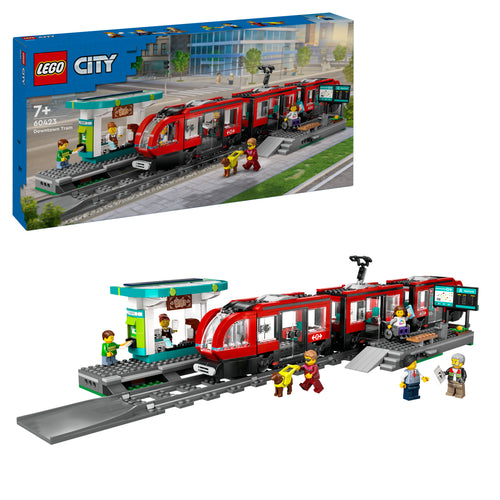 LEGO City Straßenbahn mit Haltestelle (60423) – Set neu und versiegelt
