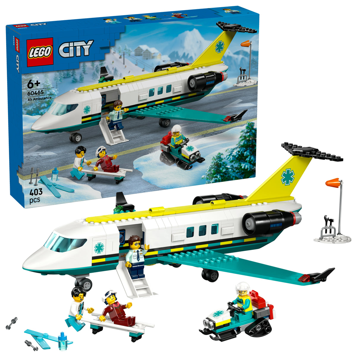 LEGO® City Notfallrettungsflugzeug (60465)