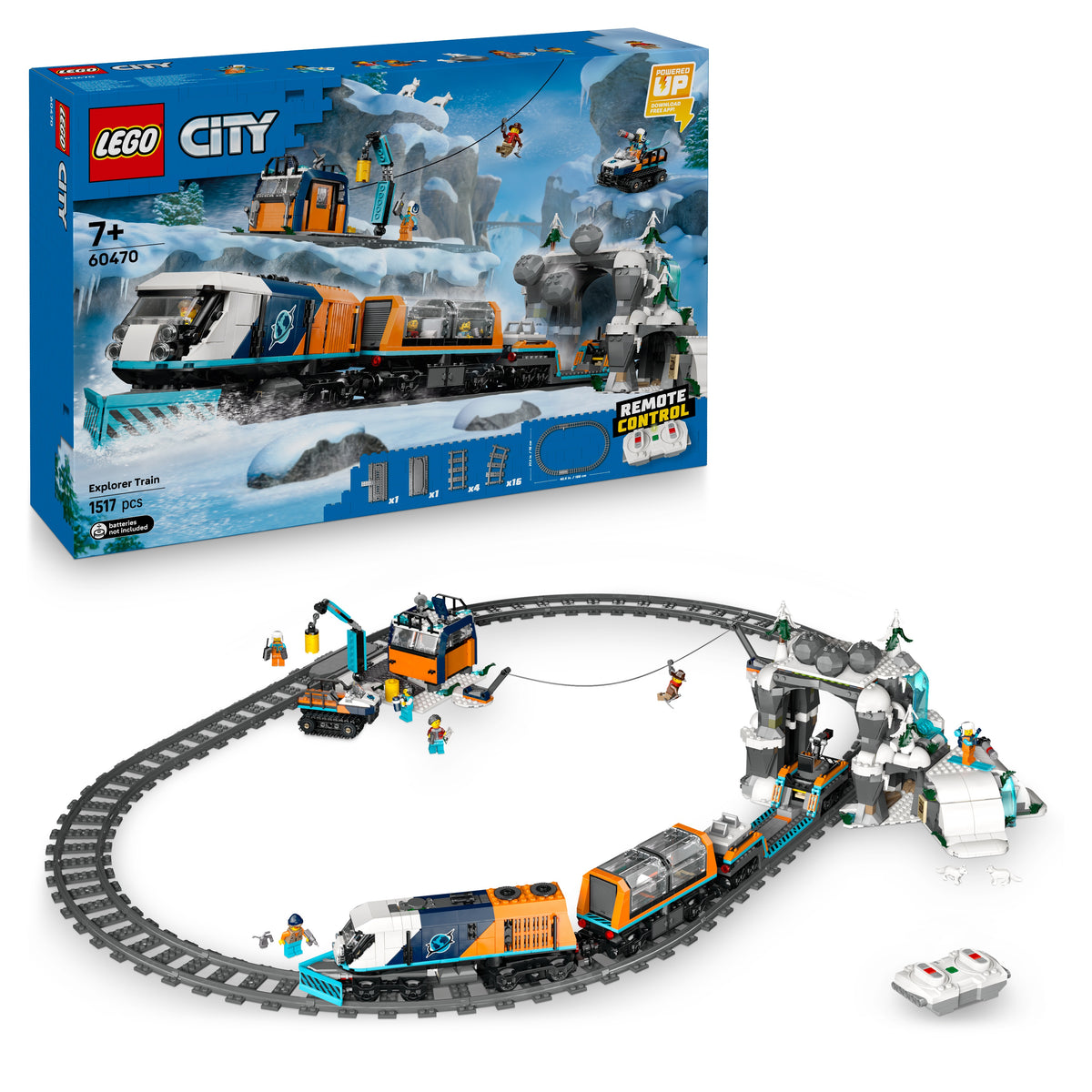 LEGO® City Arktis-Polarexpress (60470)