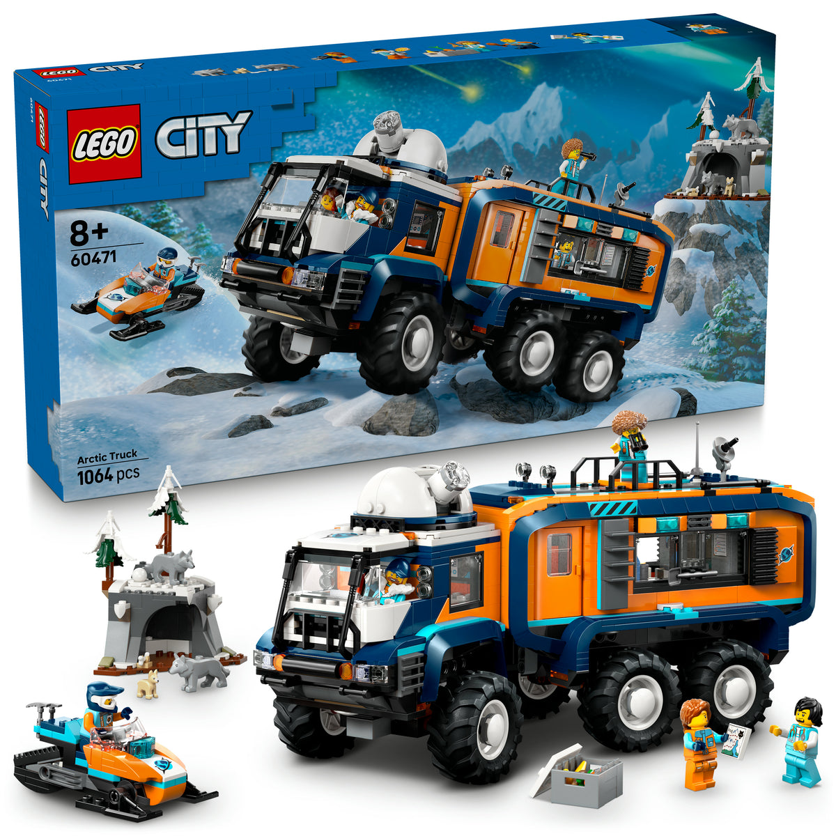 LEGO® City Arktis-Truck mit Labor (60471)