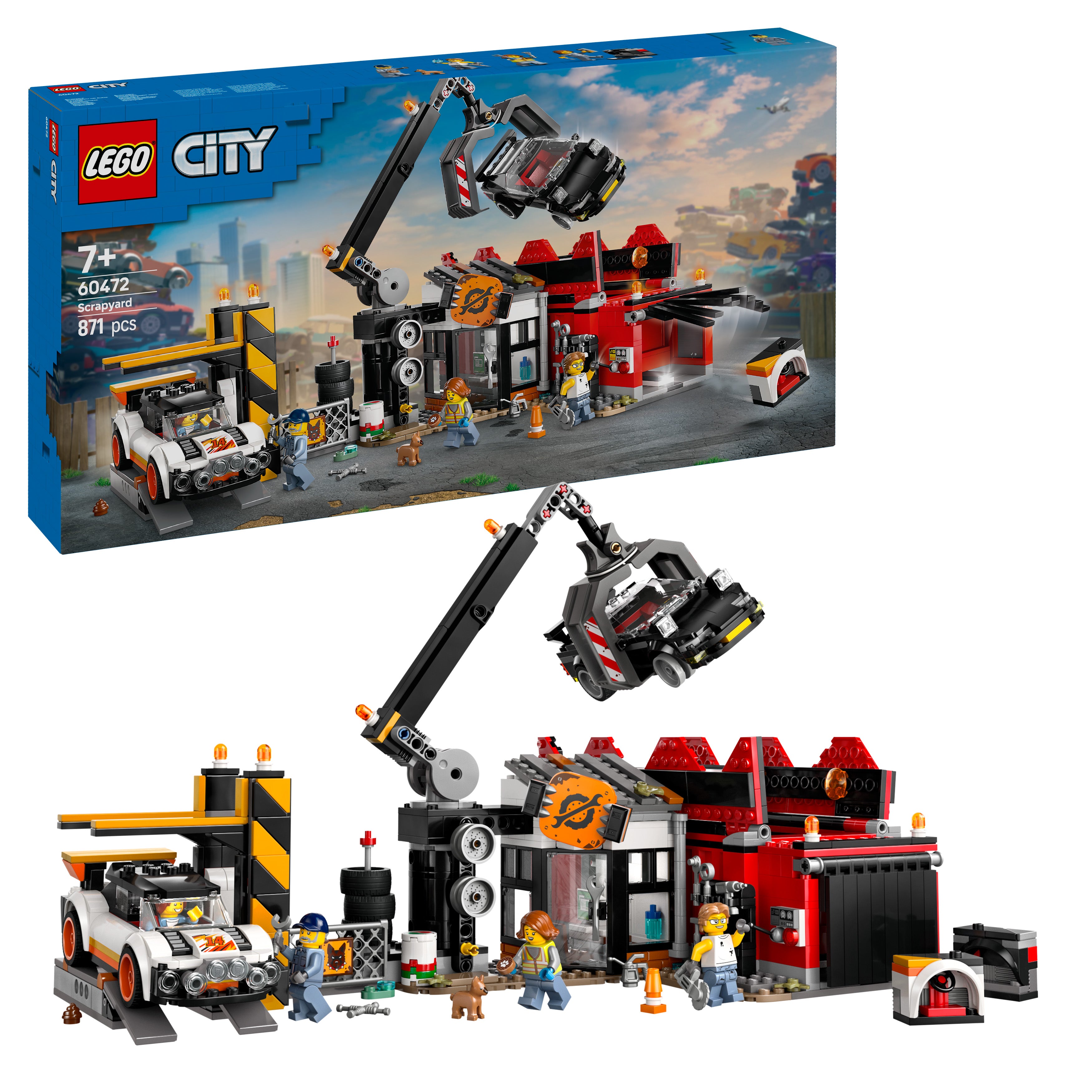 LEGO® City Schrottplatz mit Autos (60472)