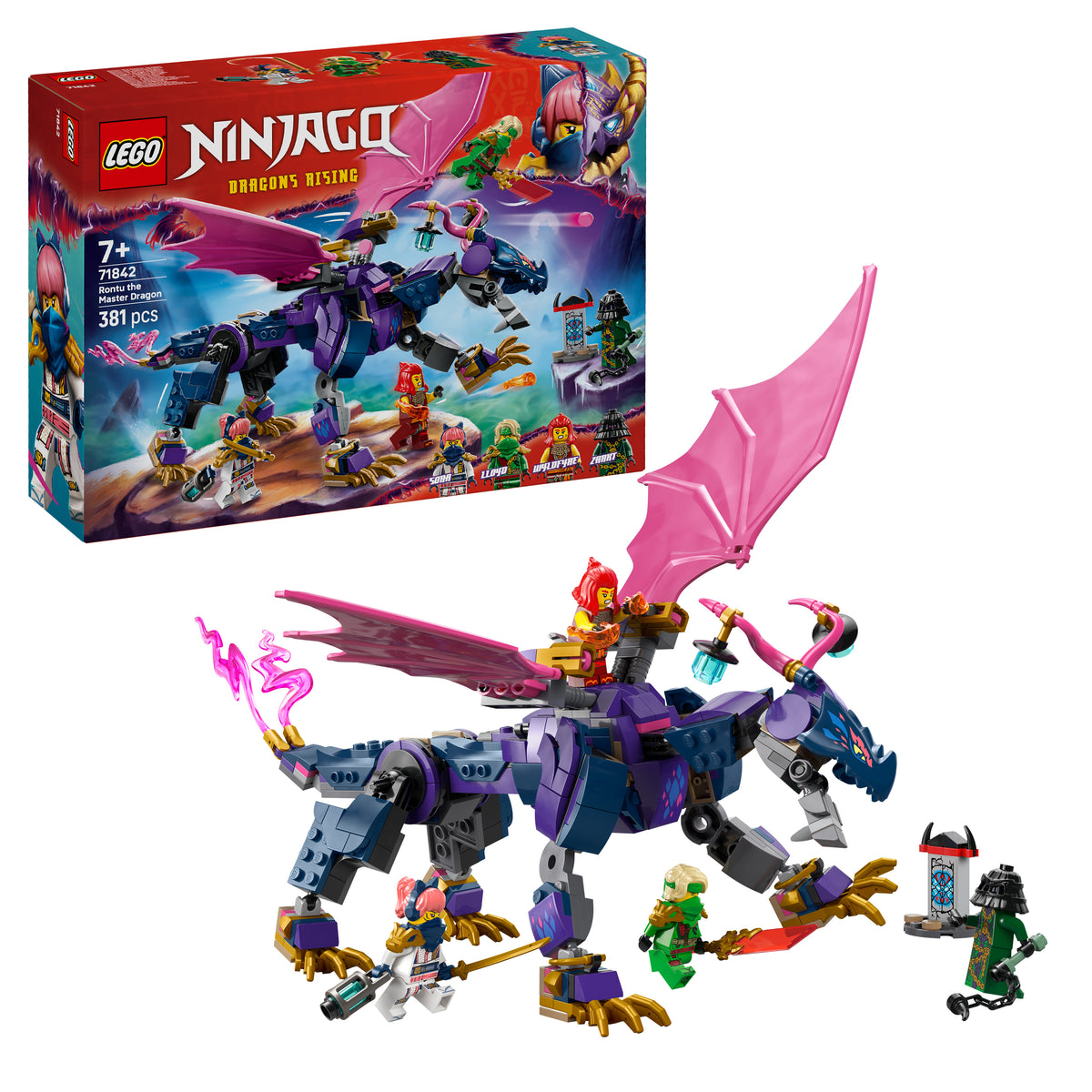LEGO® NINJAGO® Rontu der Meisterdrache (71842)