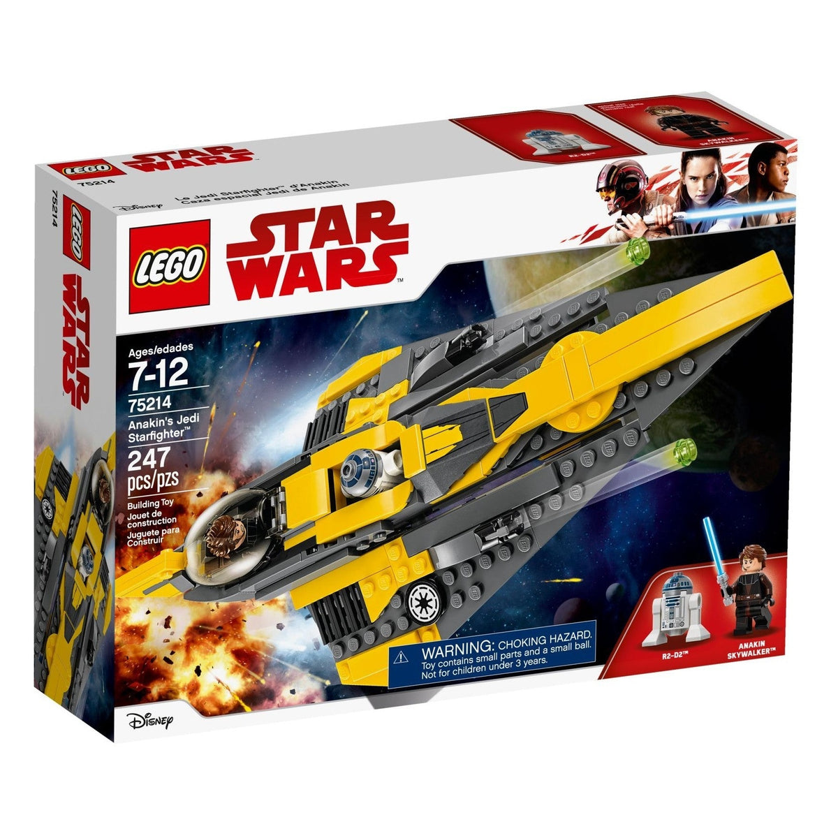 LEGO® Star Wars Anakin's Jedi Starfighter (75214)