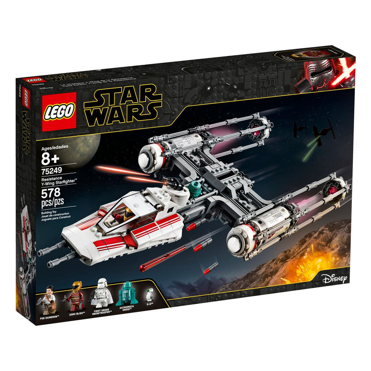 LEGO® Star Wars Resistance Y-wing Starfighter (75249)
