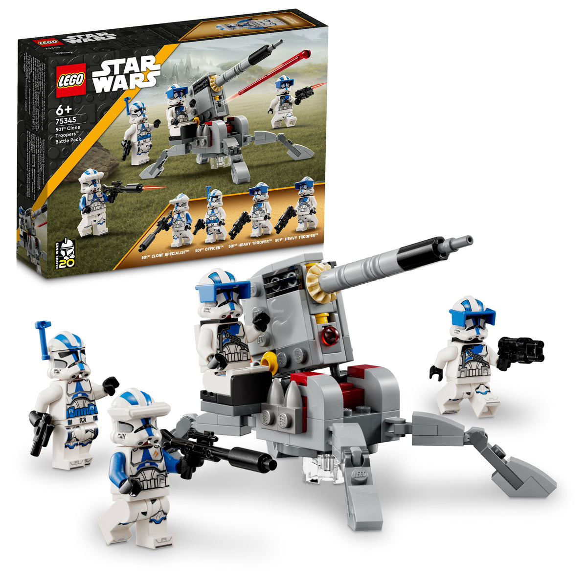 LEGO® Star Wars™ 501st Clone Troopers™ Battle Pack (75345)