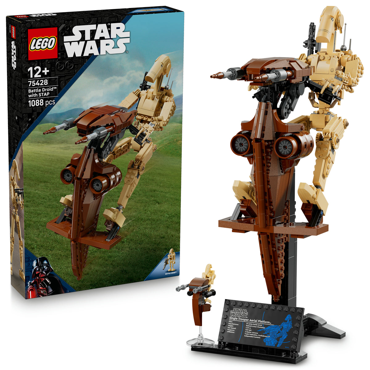 LEGO® Star Wars: Die dunkle Bedrohung Kampfdroide mit STAP (75428)