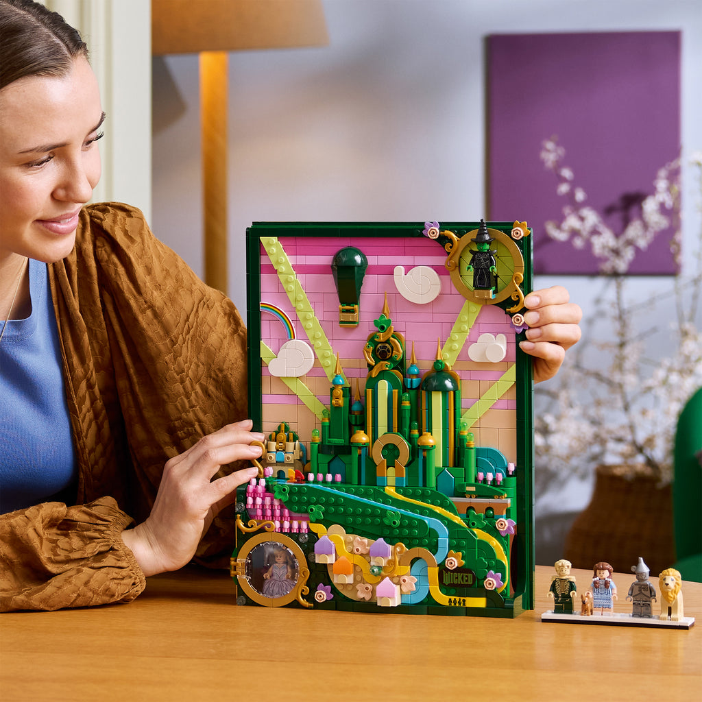 LEGO Wicked Emerald City Wandkunst (75685) – Originalverpackung, Ansicht 2
