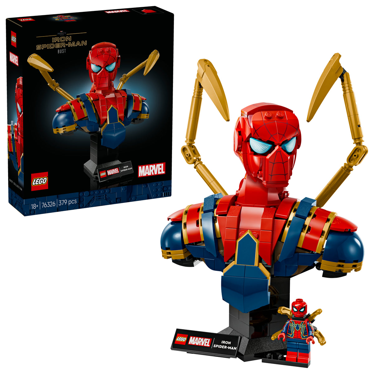 LEGO® ǀ Marvel Iron Spider-Man Büste (76326)