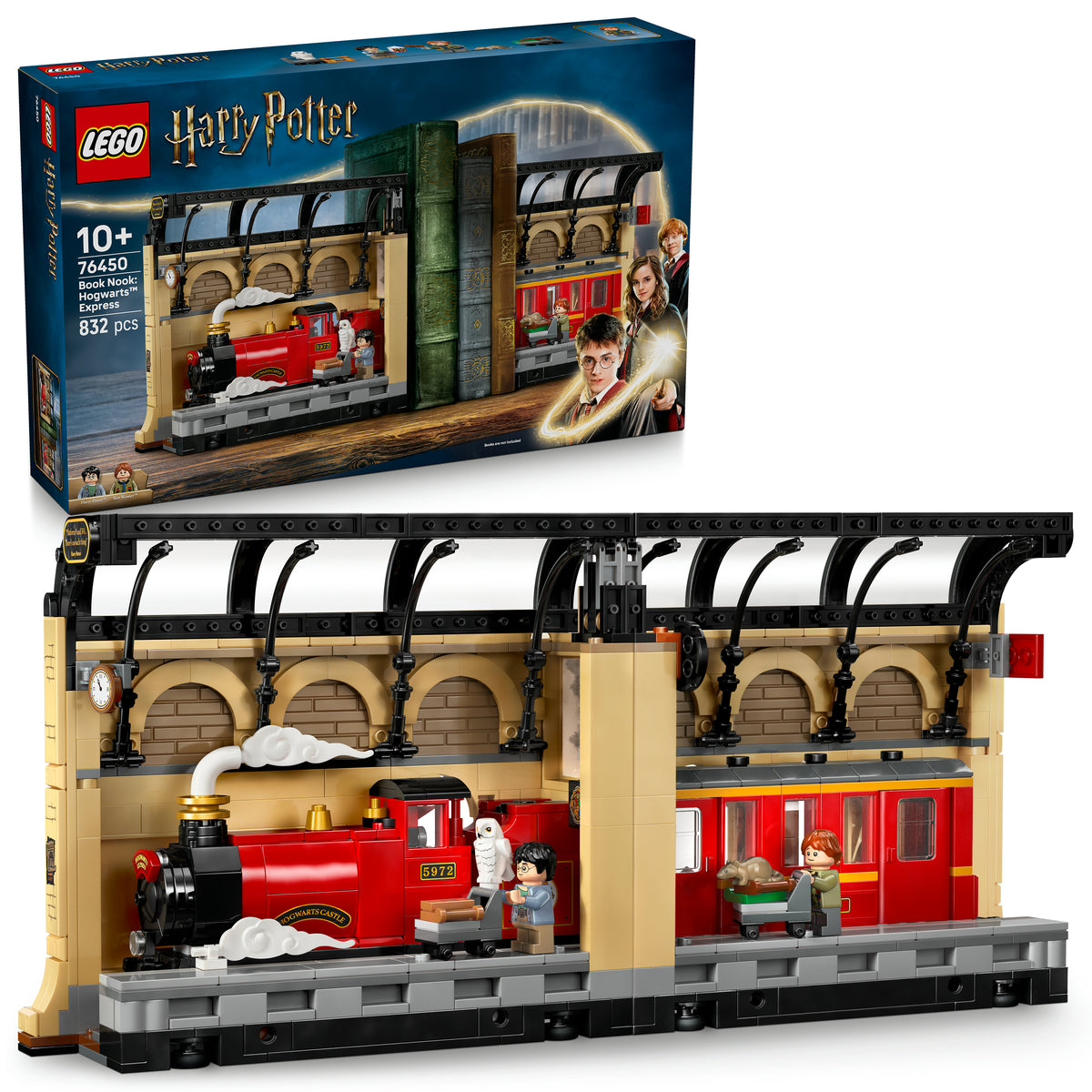LEGO® Harry Potter™ Buchstütze: Hogwarts™ Express (76450)