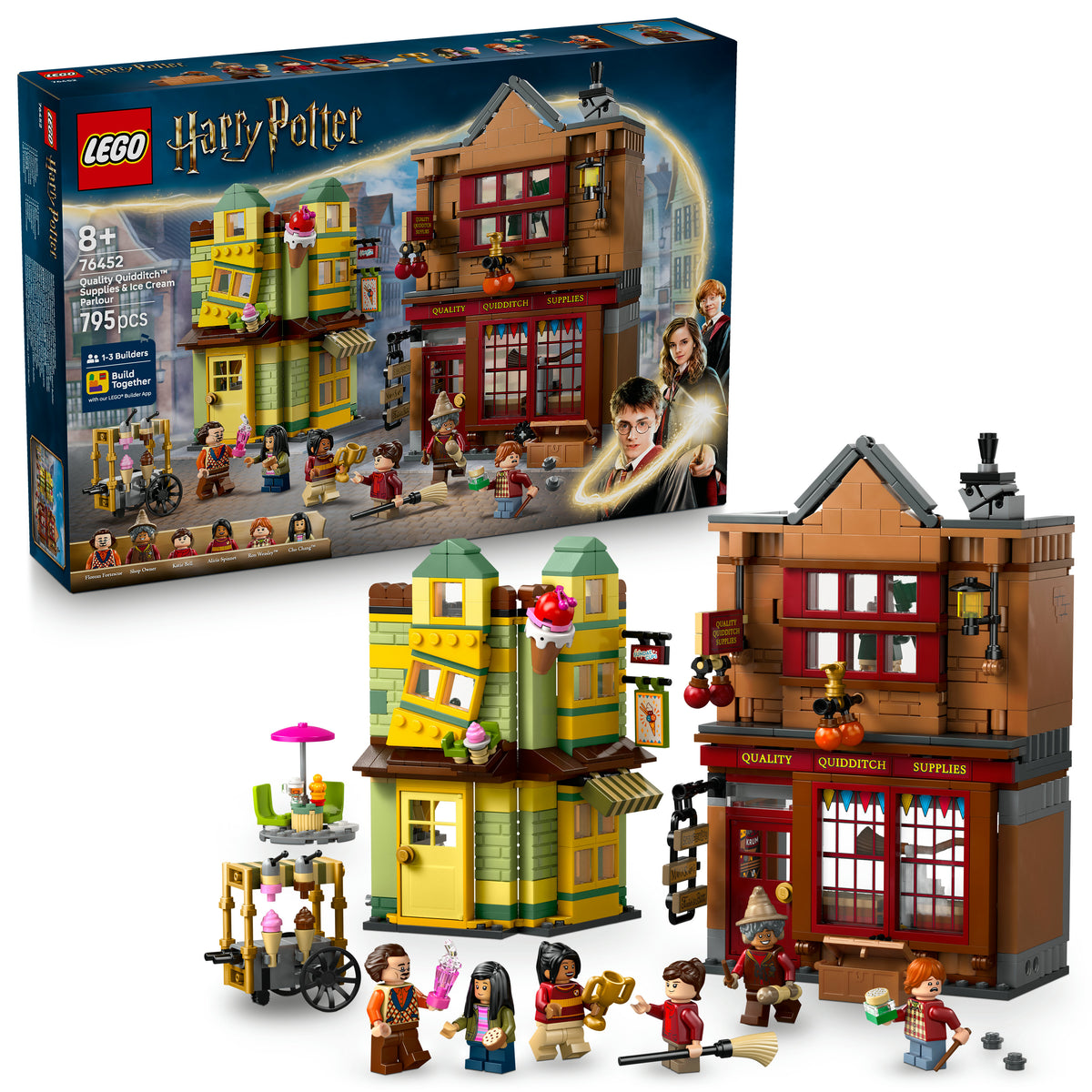 LEGO® Harry Potter™ Qualität für Quidditch™ & Fortescues Eissalon (76452)