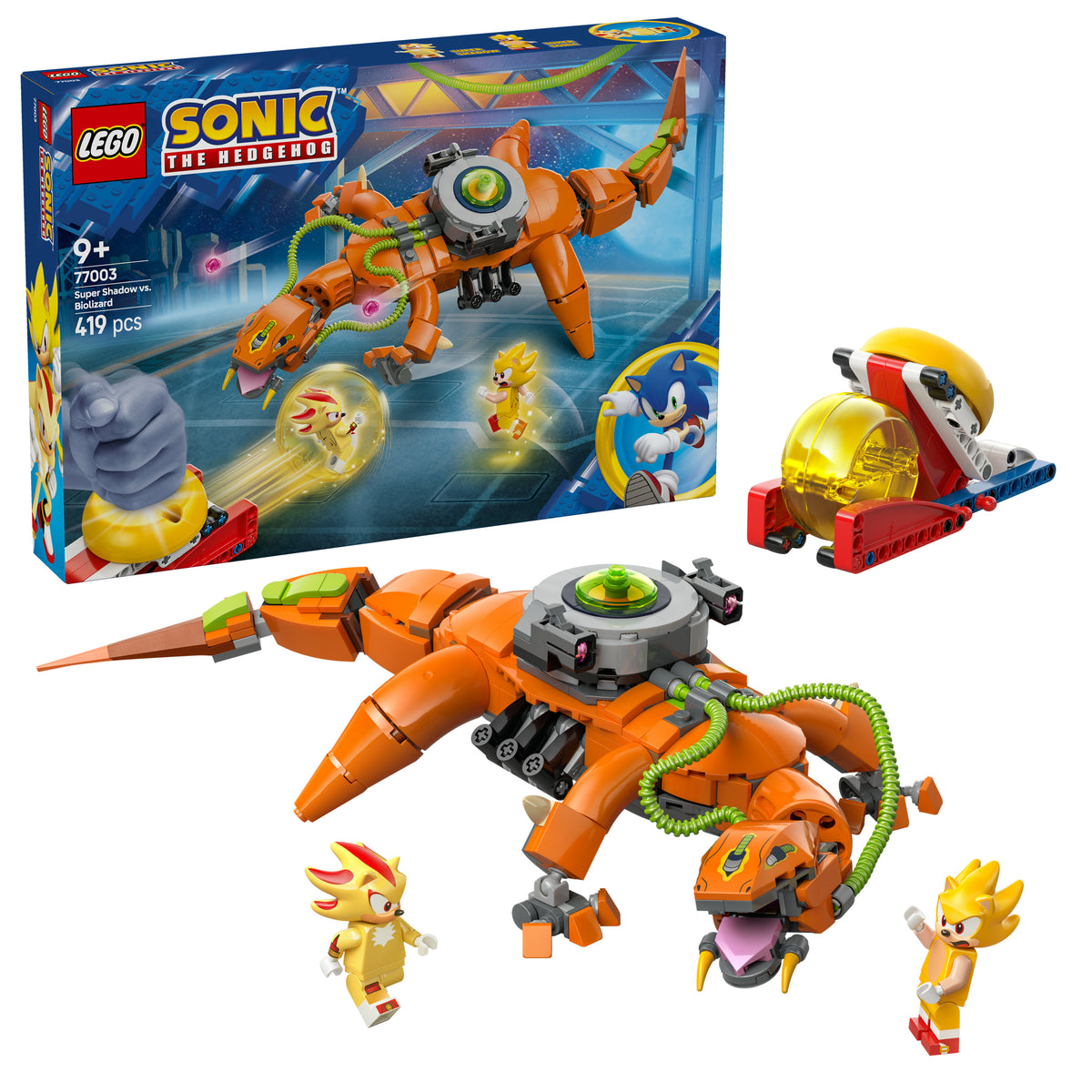 LEGO® Sonic the Hedgehog™ Super Shadow vs. Biolizard (77003)