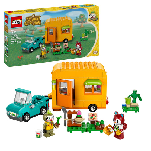 LEGO® Animal Crossing™ Gerds Wohnwagen & Gärtnerei (77054)
