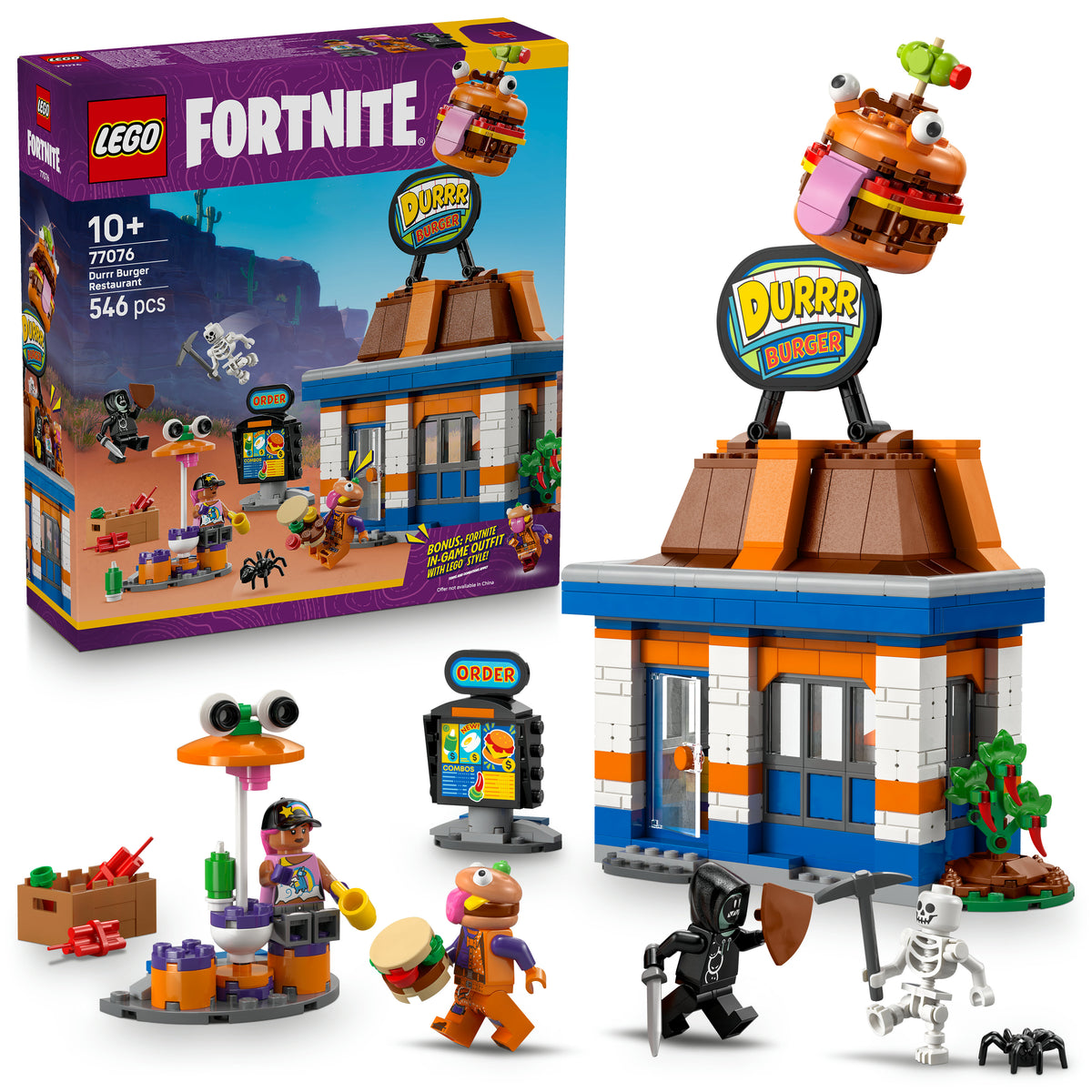 LEGO® Fortnite® Durrr Burger Restaurant (77076)