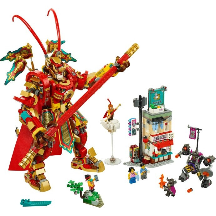 LEGO Monkie Kid Monkey King Warrior Mech (80012) – Set neu und versiegelt