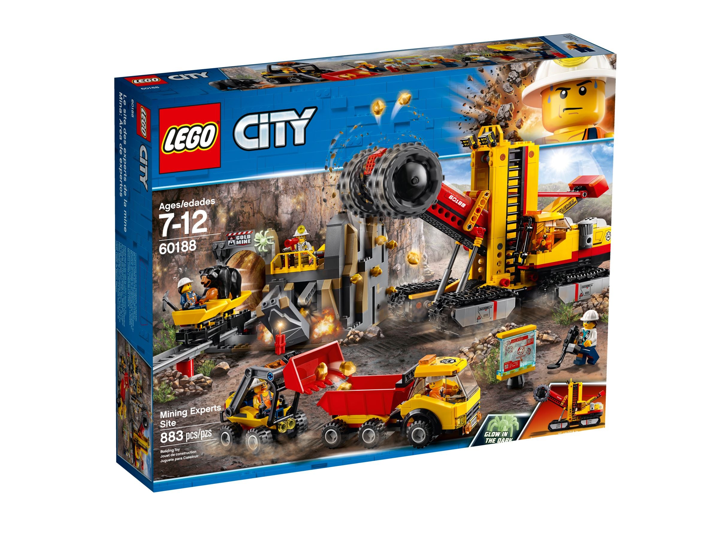LEGO® City Bergbauprofis Bergbauprofis an der Abbaustätte (60188)